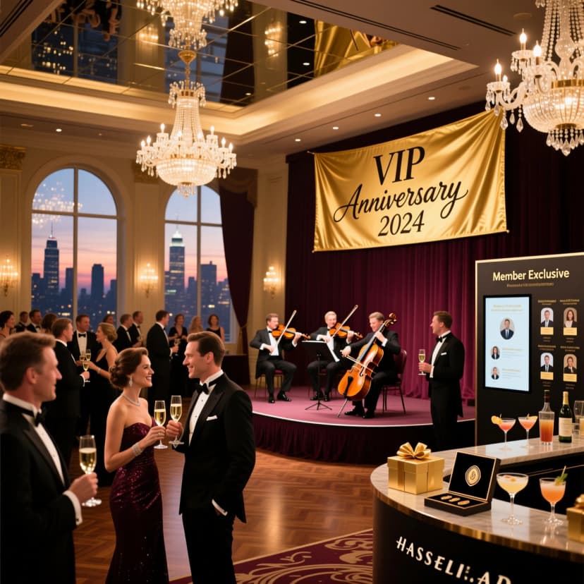 Anniversary VIP night with member-only experiences and offers